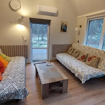 Small 24 Sq M House For 6 People With 2 Extra Beds Plieņciems